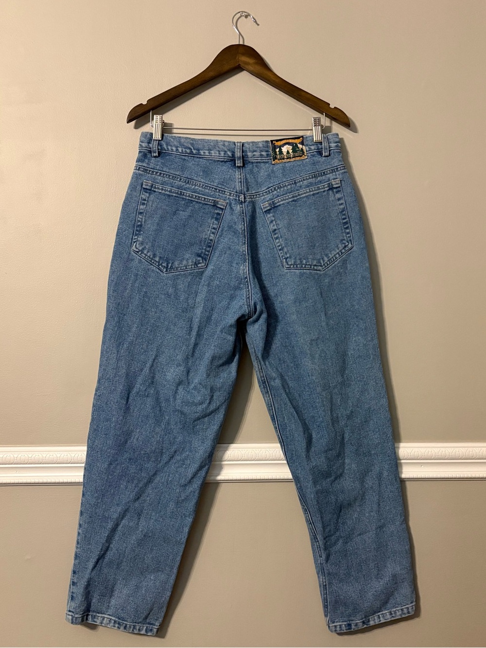 Vintage Northwest Outfitters Mom Jeans 14P High Rise Straight Leg 90s Denim - Picture 10 of 12